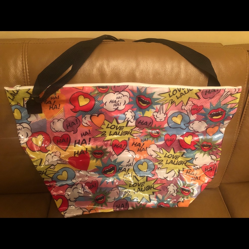 iscream “Love Laugh Ha Ha Ha!” Weekender Bag